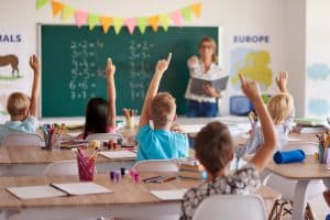 Power struggle between state and federal education control